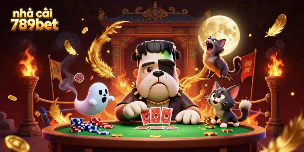 Play casino games at nhà cái 789bet featuring vibrant characters and rich details.