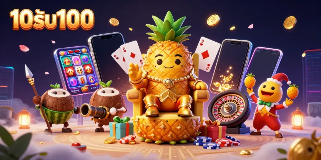 เกมคาสิโนออนไลน์ 10รับ100 ขณะทำการฝากเงินรับโบนัสเพิ่มสุดอลังการ