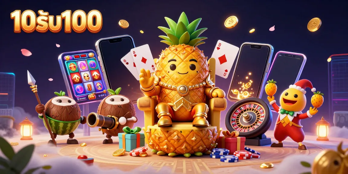 เกมคาสิโนออนไลน์ 10รับ100 ขณะทำการฝากเงินรับโบนัสเพิ่มสุดอลังการ