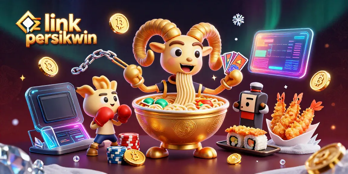 Menangkan peluang dengan link persikwin dan karakter unik dalam ilustrasi kasino