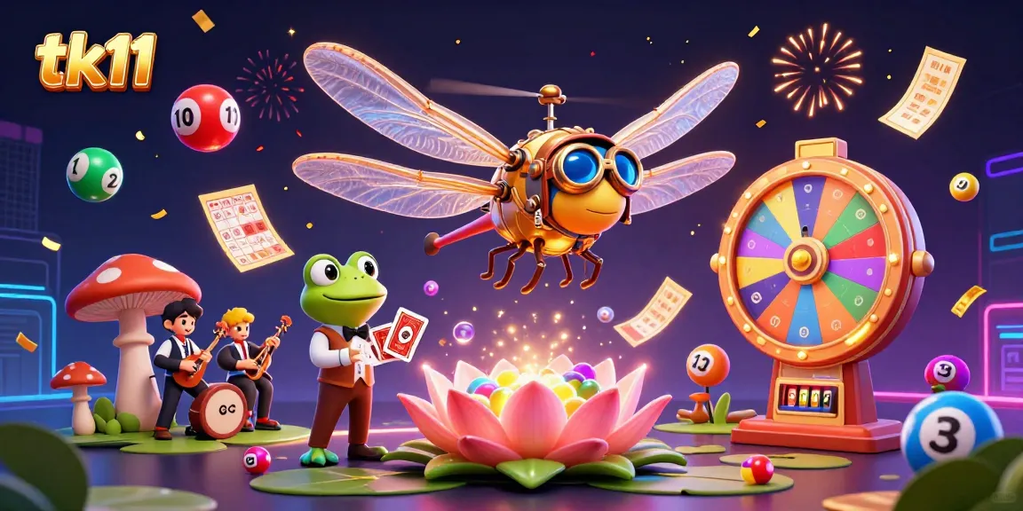 Engage in lively gambling action with tk11 featuring energetic characters and vibrant casino elements.