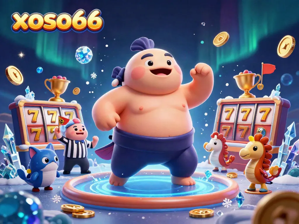 Engage in exhilarating gameplay as xoso66 features a dynamic underwater scene with a fugu and catfish referee.